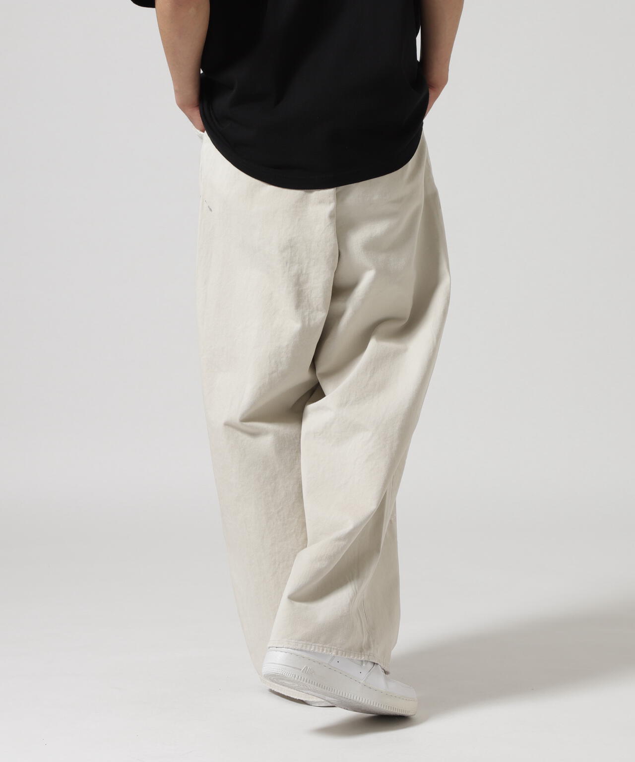 ANCELLM/アンセルム/REMAKE WIDE CHINO TROUSERS