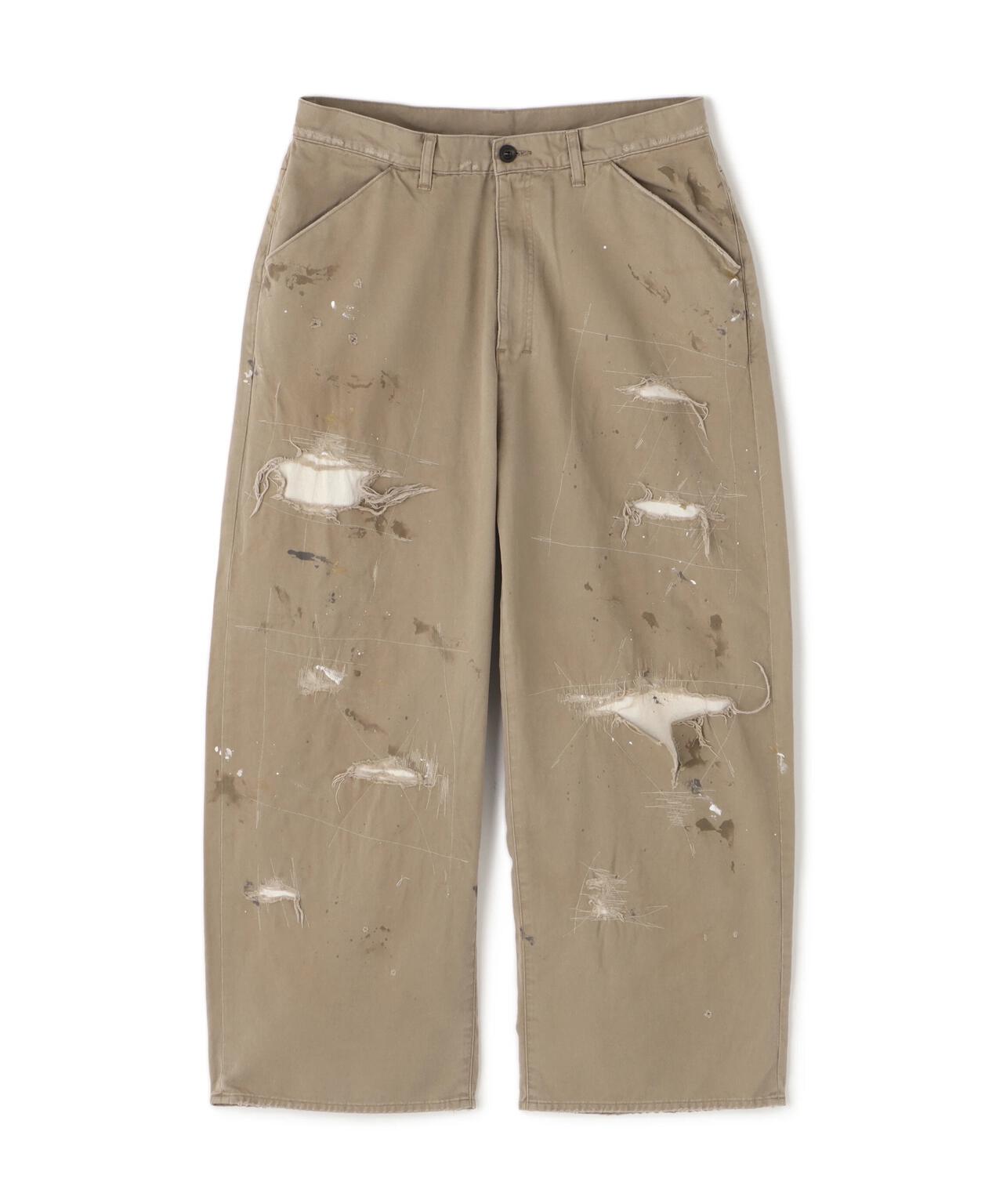 ANCELLM/アンセルム/REMAKE WIDE CHINO TROUSERS