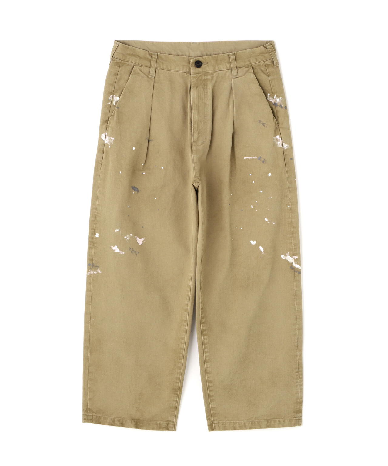 ANCELLM/アンセルム/PAINT CHINO TROUSERS