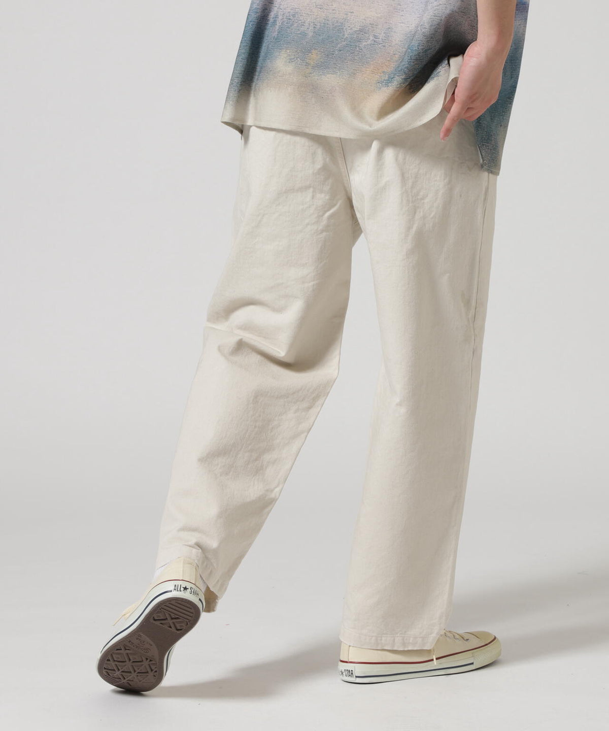 ANCELLM/アンセルム/PAINT CHINO TROUSERS