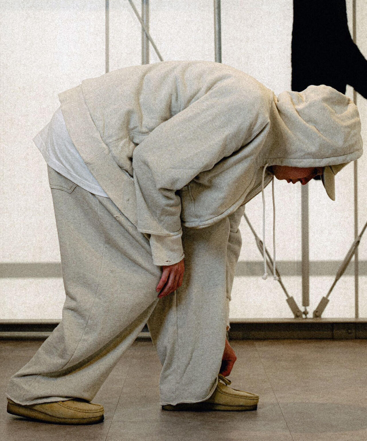 ANCELLM/アンセルム/DAMAGE SWEAT PANTS EX