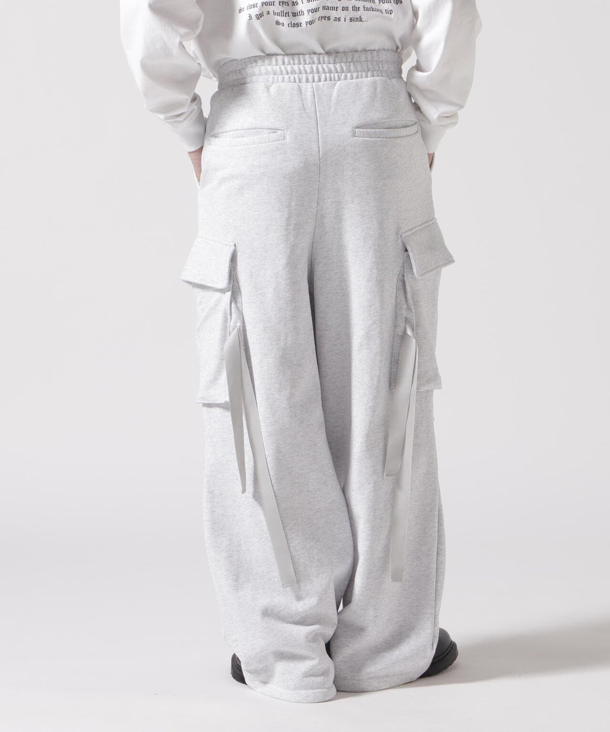 Toironier/トワロニエ/"2Tuck Sweat Cargo Pants"