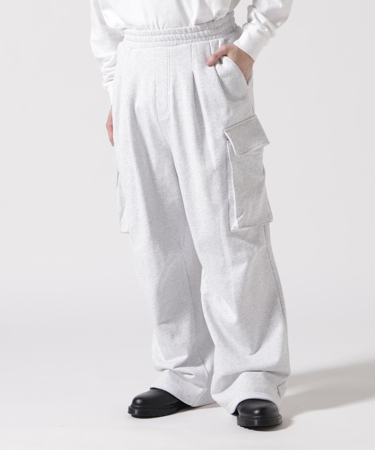 Toironier/トワロニエ/"2Tuck Sweat Cargo Pants"