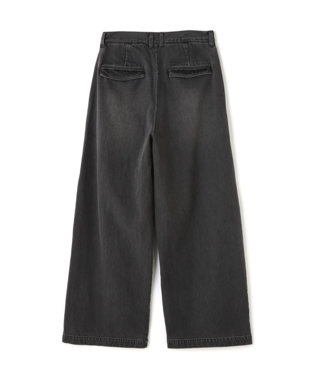 Toironier/トワロニエ/2tuck wide denim pants
