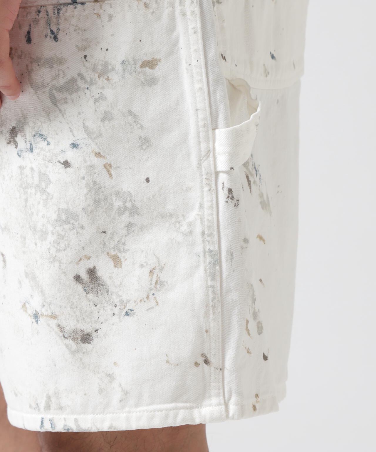 BOWWOW/バウワウ/PAINTER’S SPLATTER SHORTS