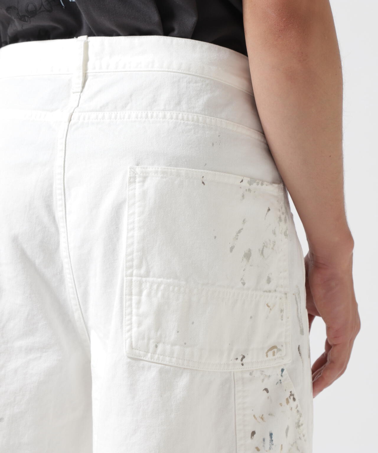 BOWWOW/バウワウ/PAINTER’S SPLATTER SHORTS