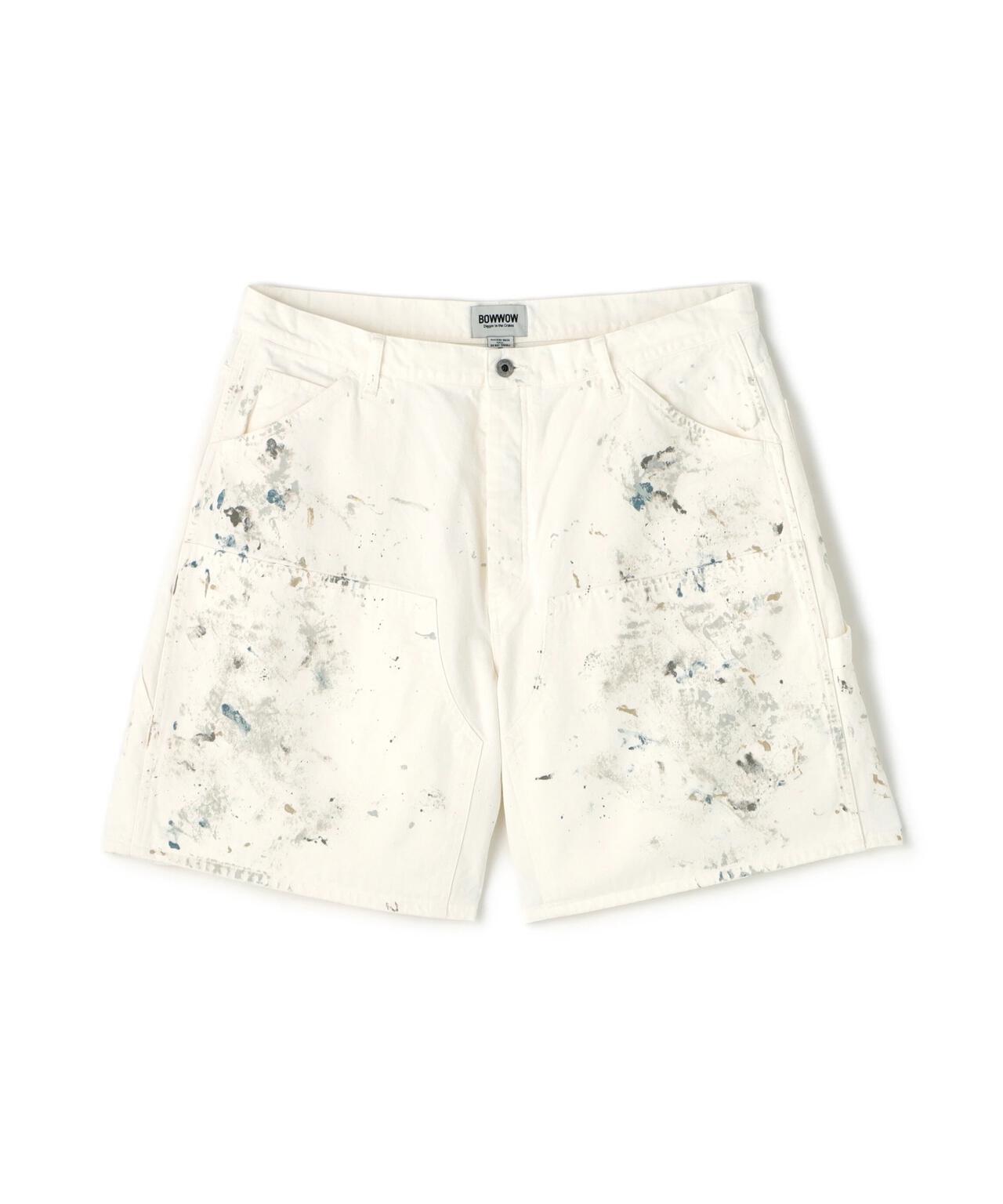 BOWWOW/バウワウ/PAINTER’S SPLATTER SHORTS