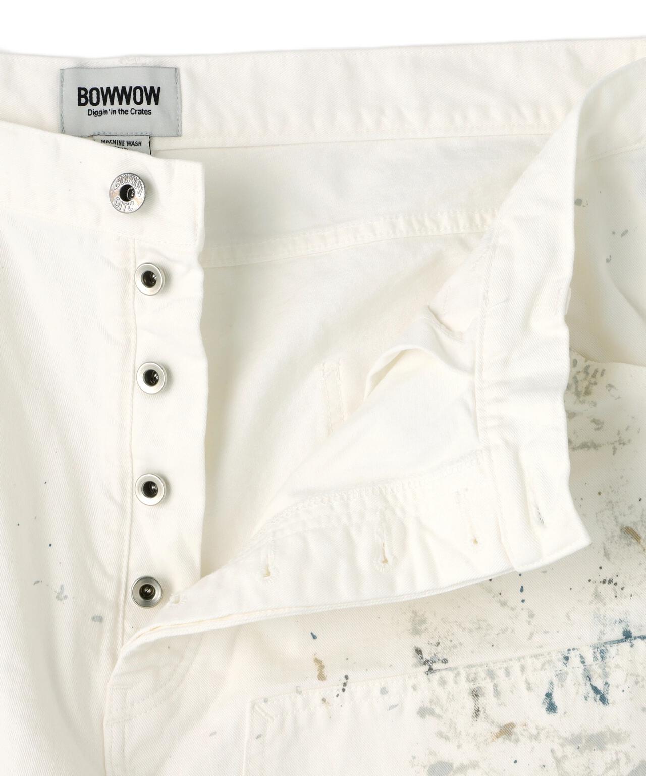 BOWWOW/バウワウ/PAINTER’S SPLATTER SHORTS