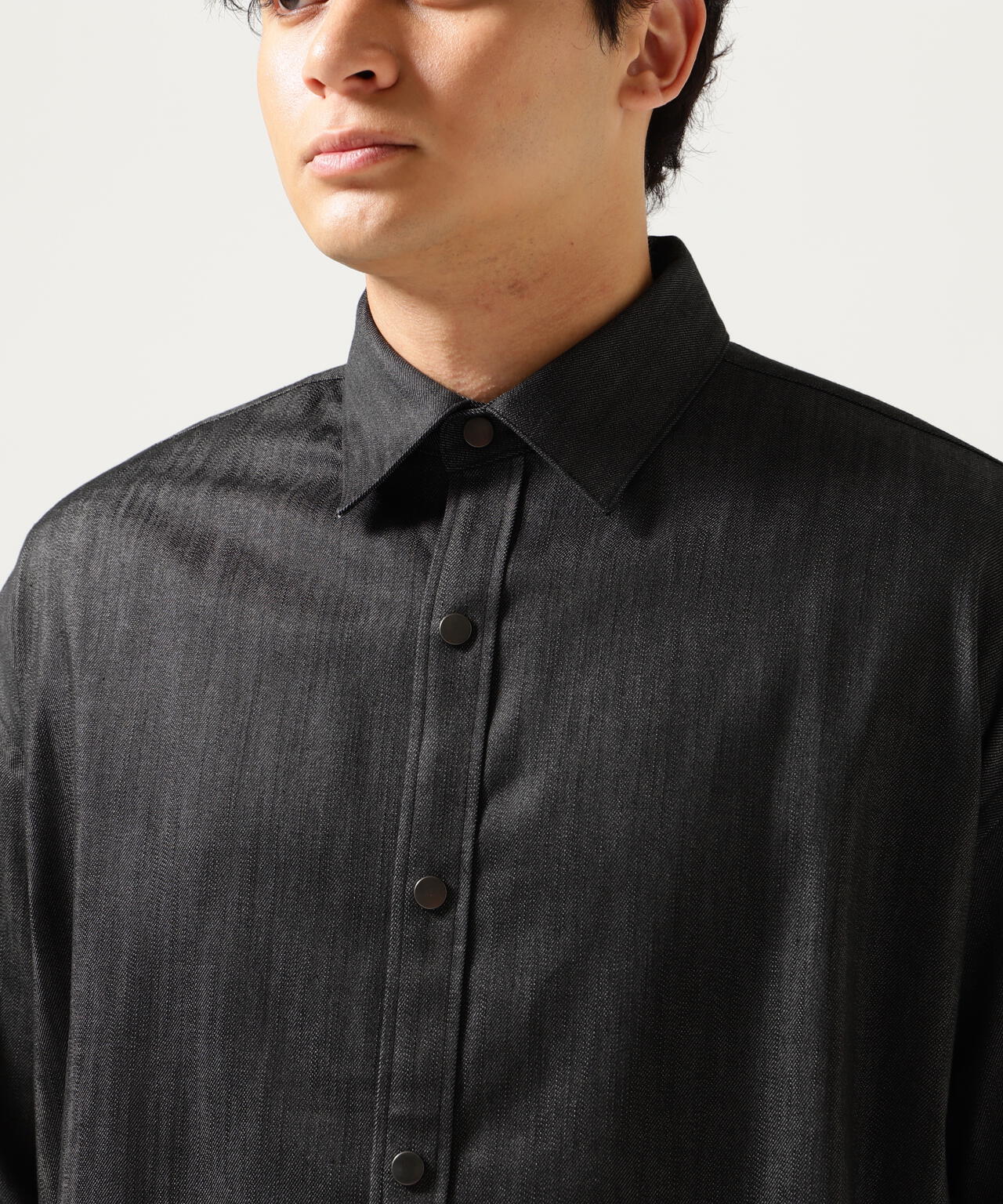 Toironier/トワロニエ/DENIM Ventilation SHIRT