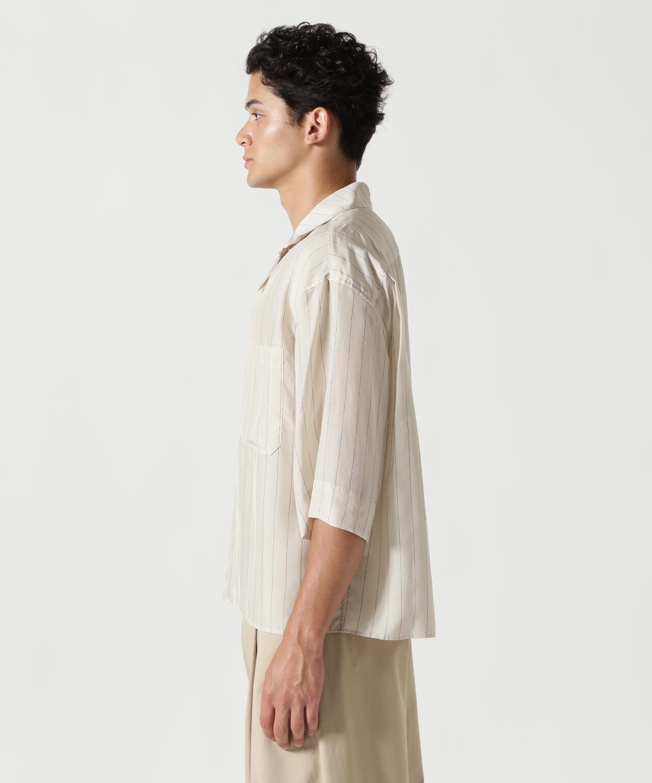 Toironier/トワロニエ/Open-Collar Shirt