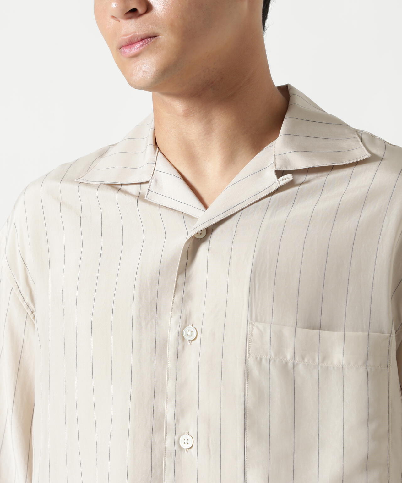 Toironier/トワロニエ/Open-Collar Shirt