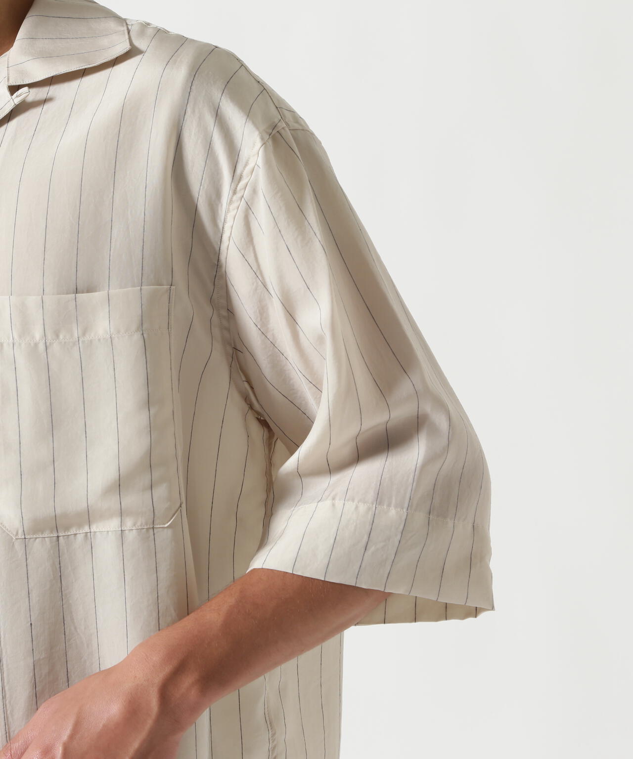 Toironier/トワロニエ/Open-Collar Shirt