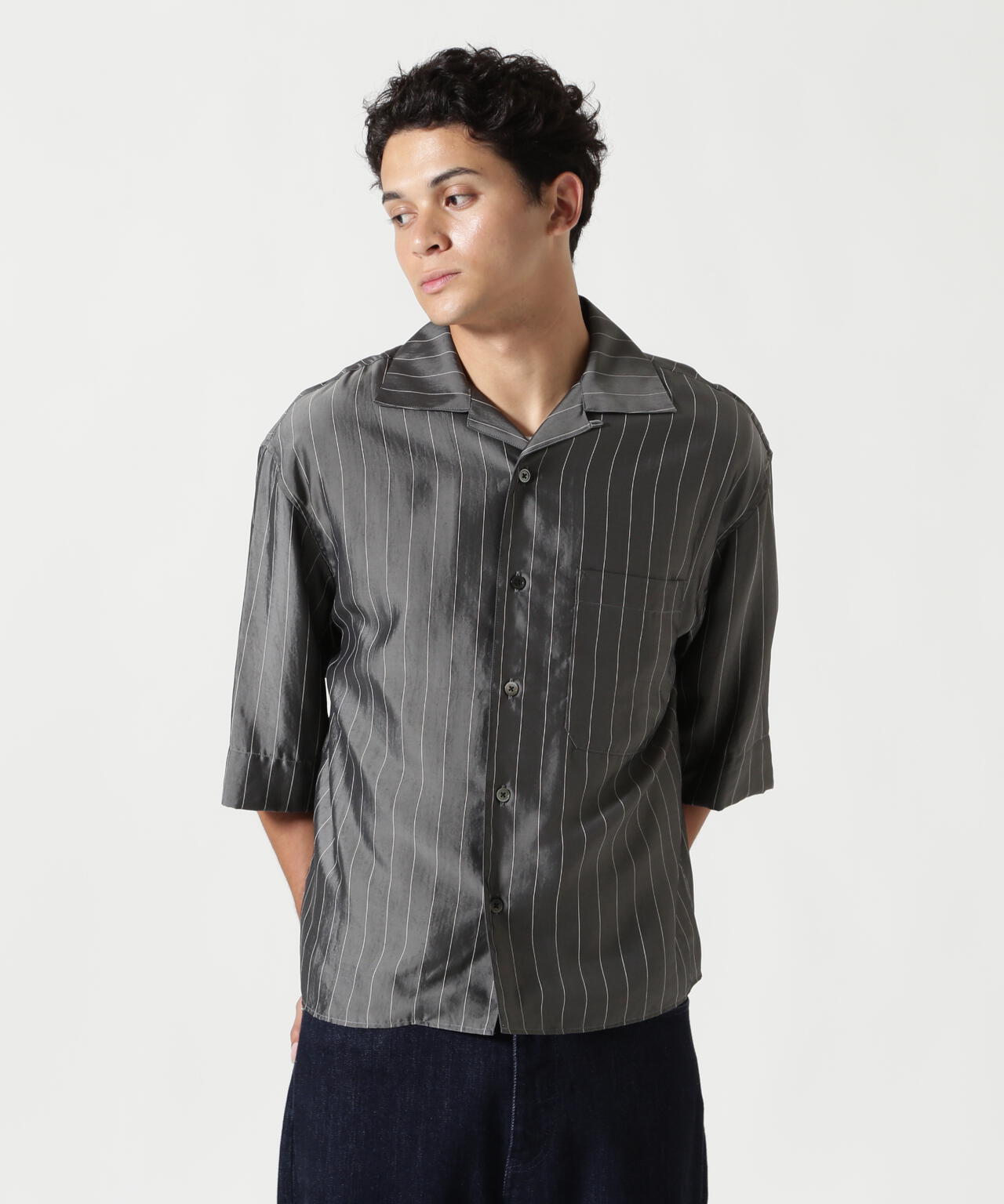 Toironier/トワロニエ/Open-Collar Shirt