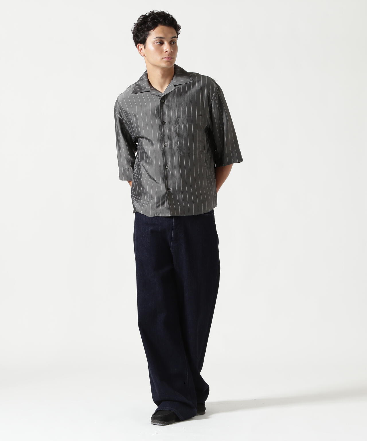 Toironier/トワロニエ/Open-Collar Shirt