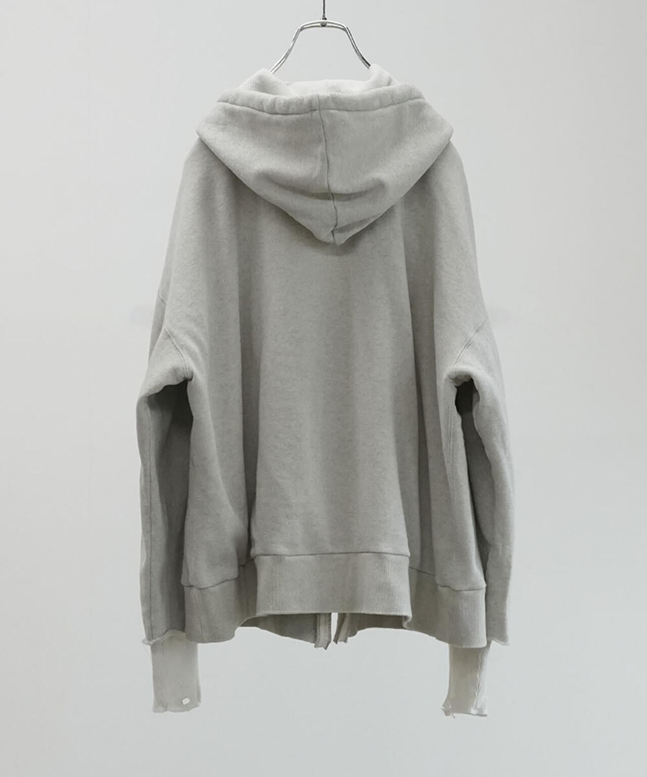 ANCELLM/アンセルム/LAYERED ZIP-UP HOODIE EX