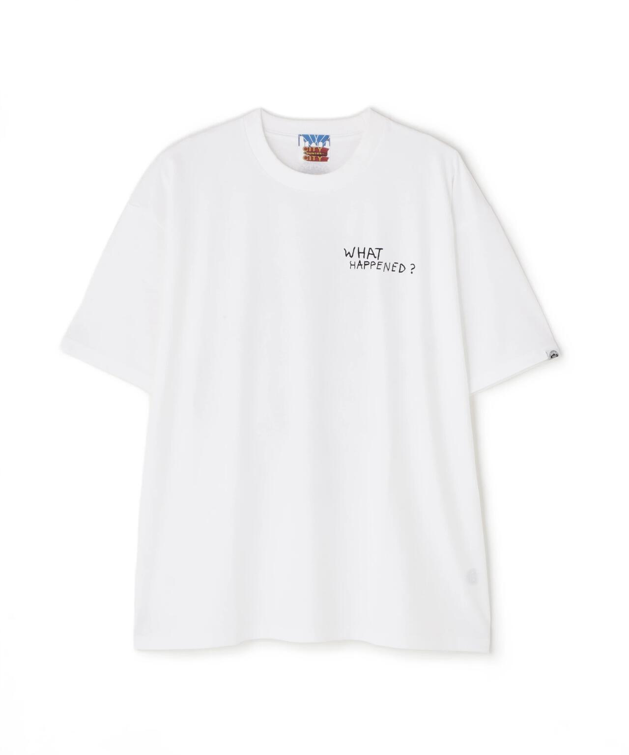 CITY COUNTRY CITY /シティーカントリーシティー/COTTON S/S T WHAT HAPPENED?