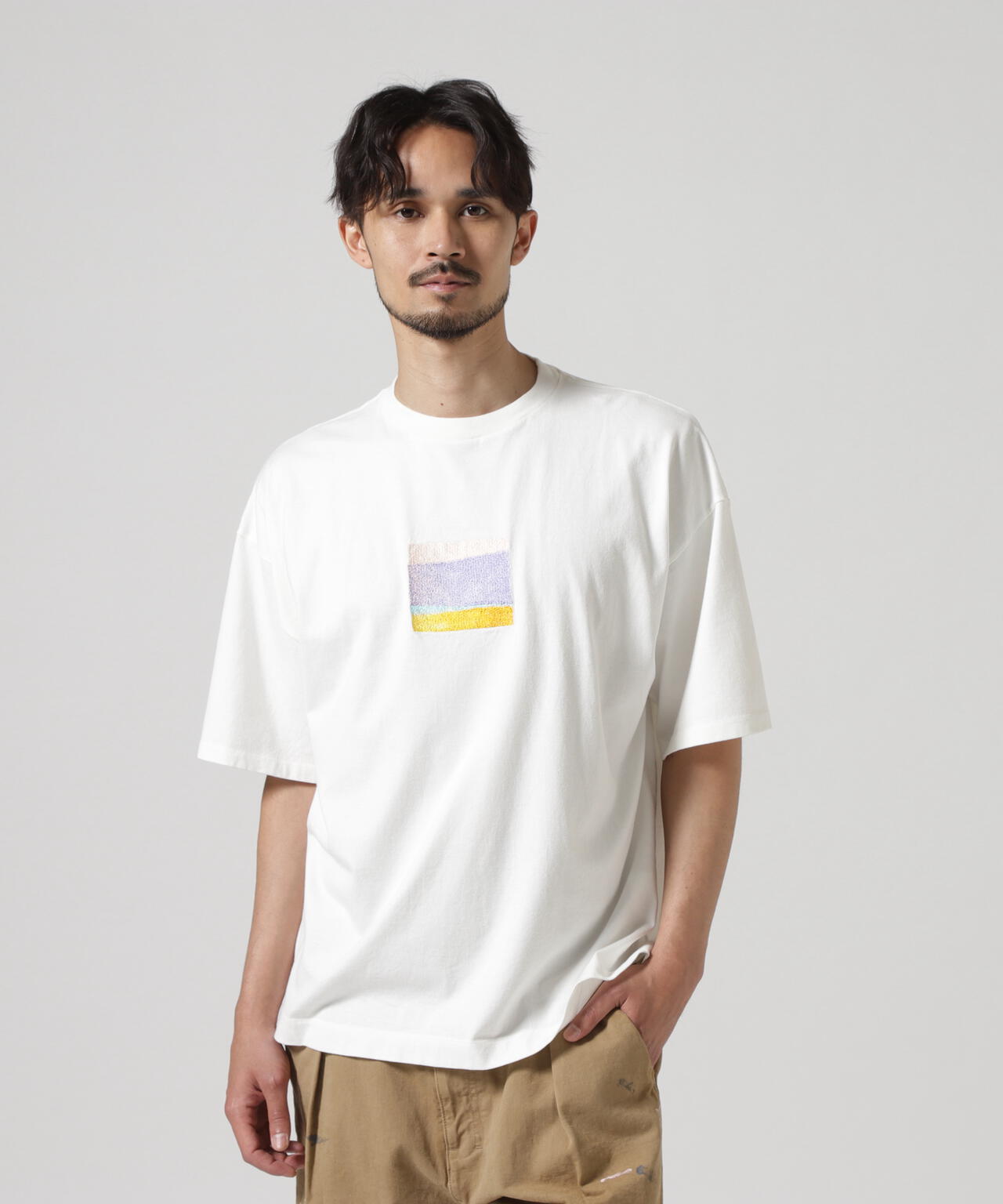 YOKE/ヨーク/EMBROIDERY T-SHIRT