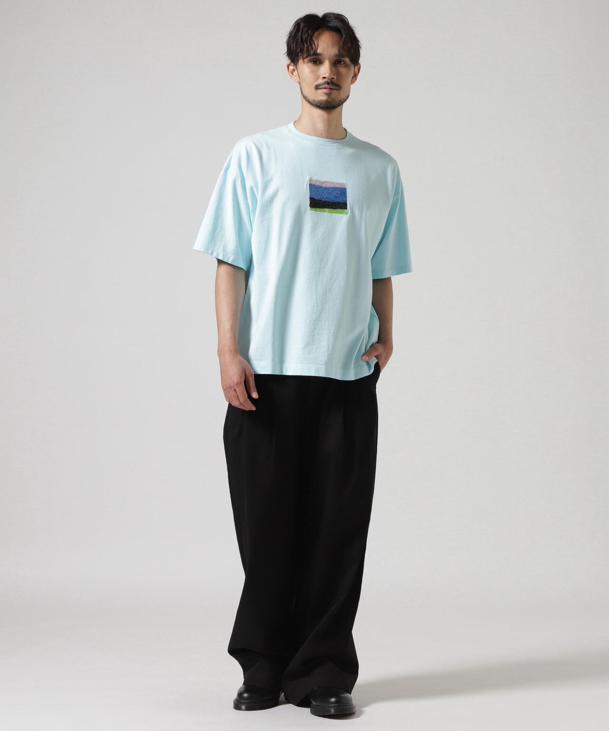 YOKE/ヨーク/EMBROIDERY T-SHIRT