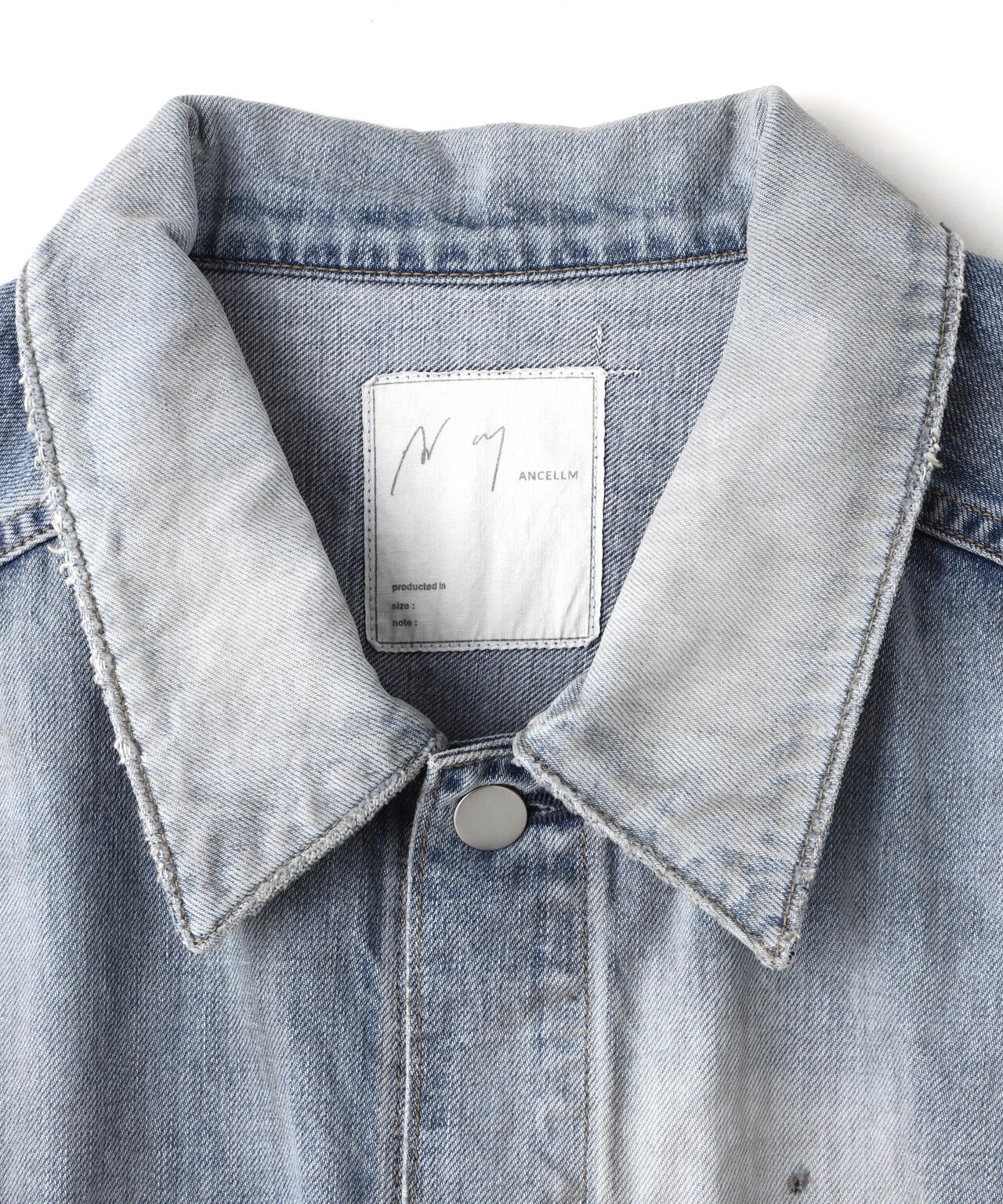 ANCELLM/アンセルム/AGING DENIM JACKET