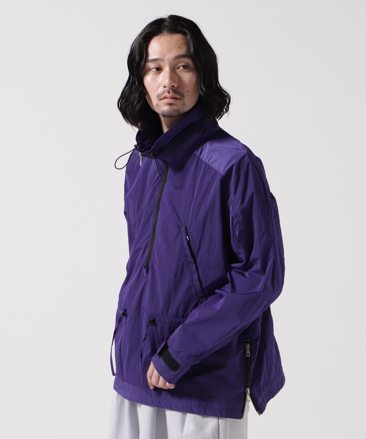 ANCELLM/アンセルム/NYLON PULLOVER JACKET
