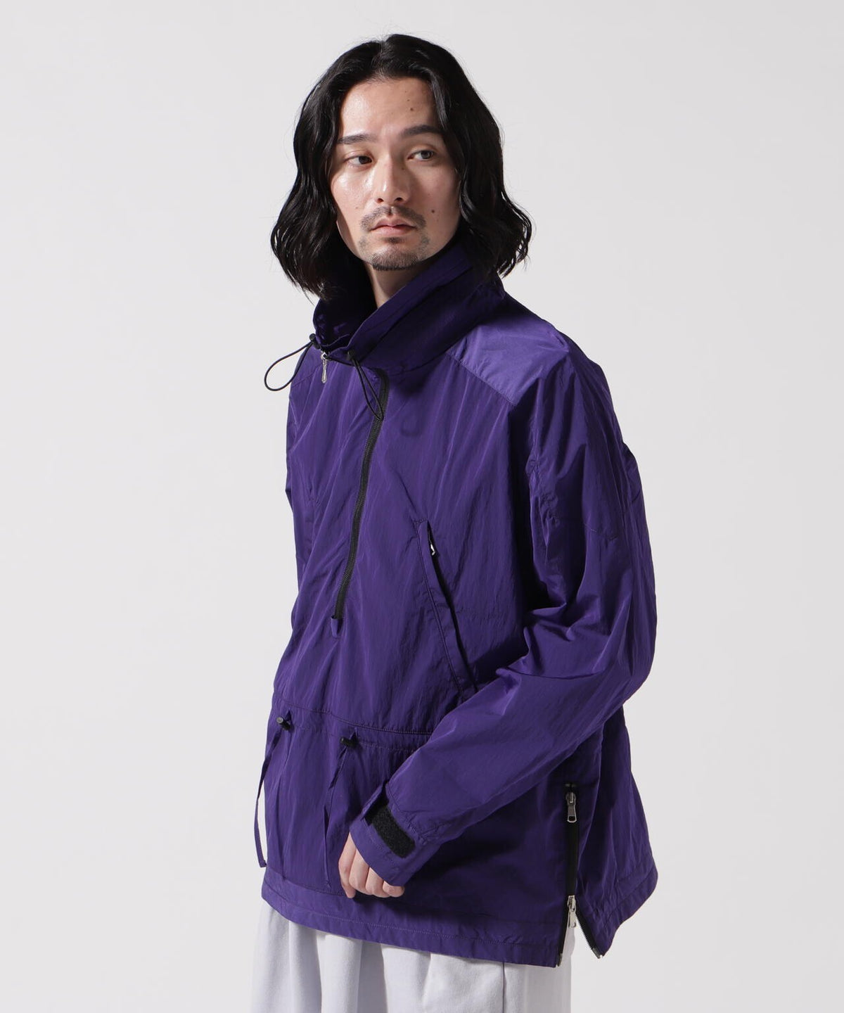 ANCELLM/アンセルム/NYLON PULLOVER JACKET