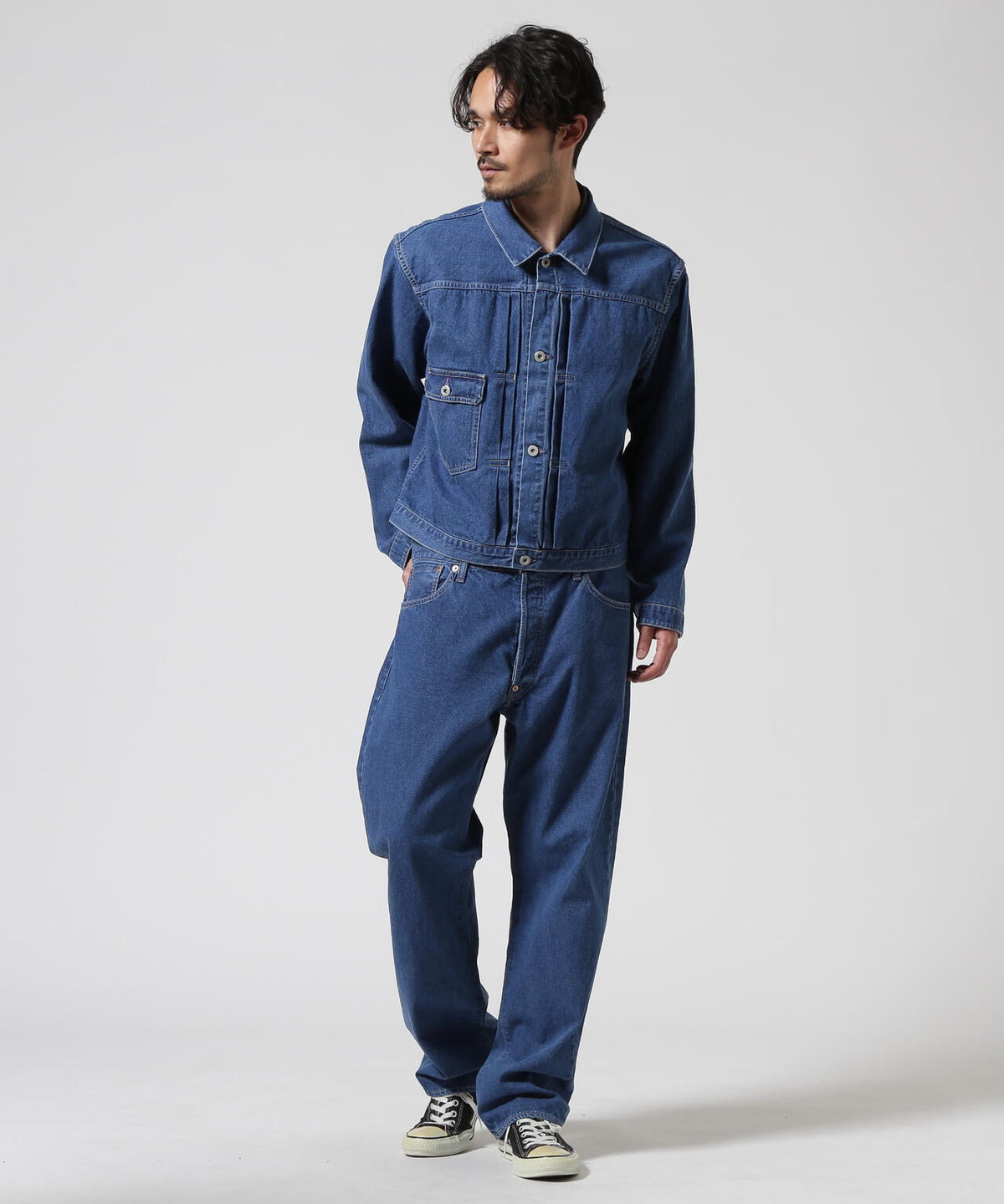 FOUNDOUR/ファウンダ/DENIM TRACKER JACKET