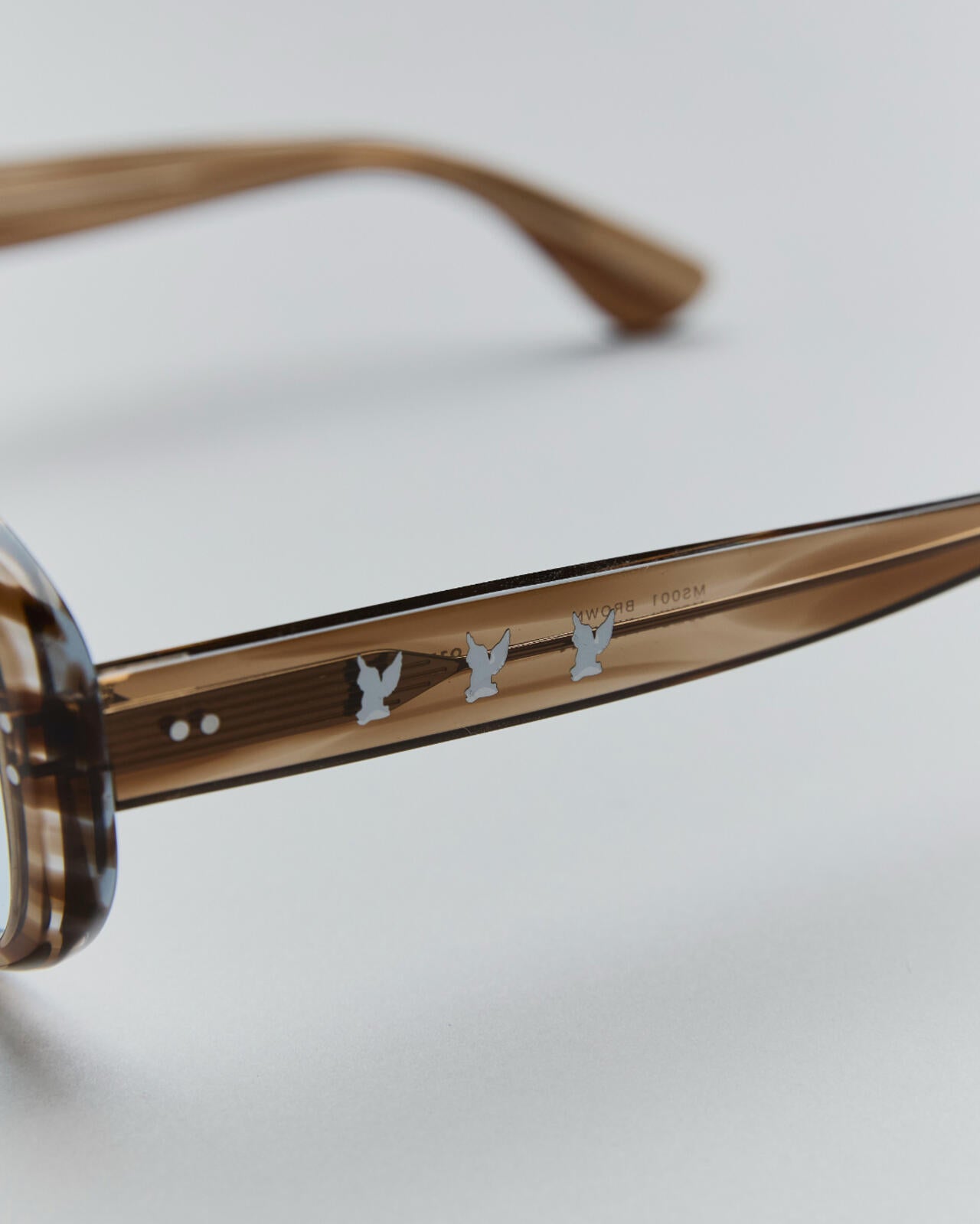 MASU×BLANC/エムエーエスユー/ OVAL SHAPE SUNGLASSES
