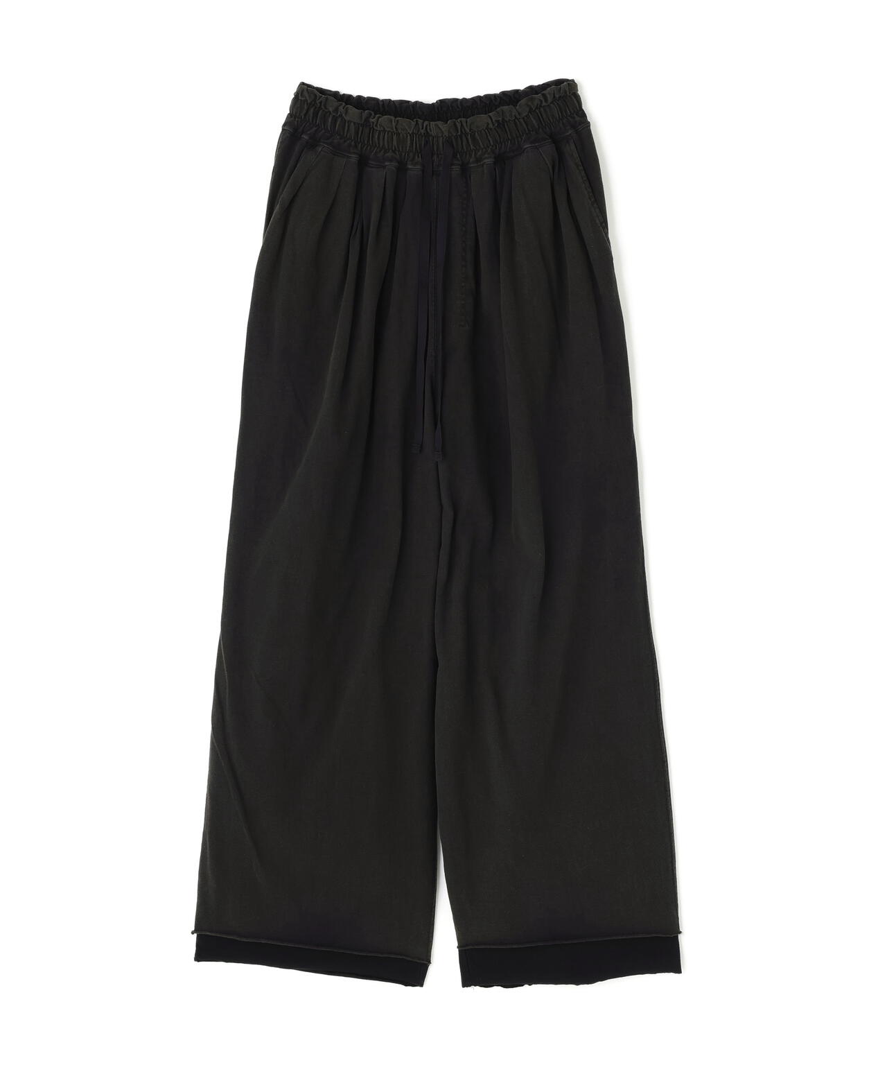 ANCELLM/アンセルム/DRAPE WIDE EASY CUT SLACKS