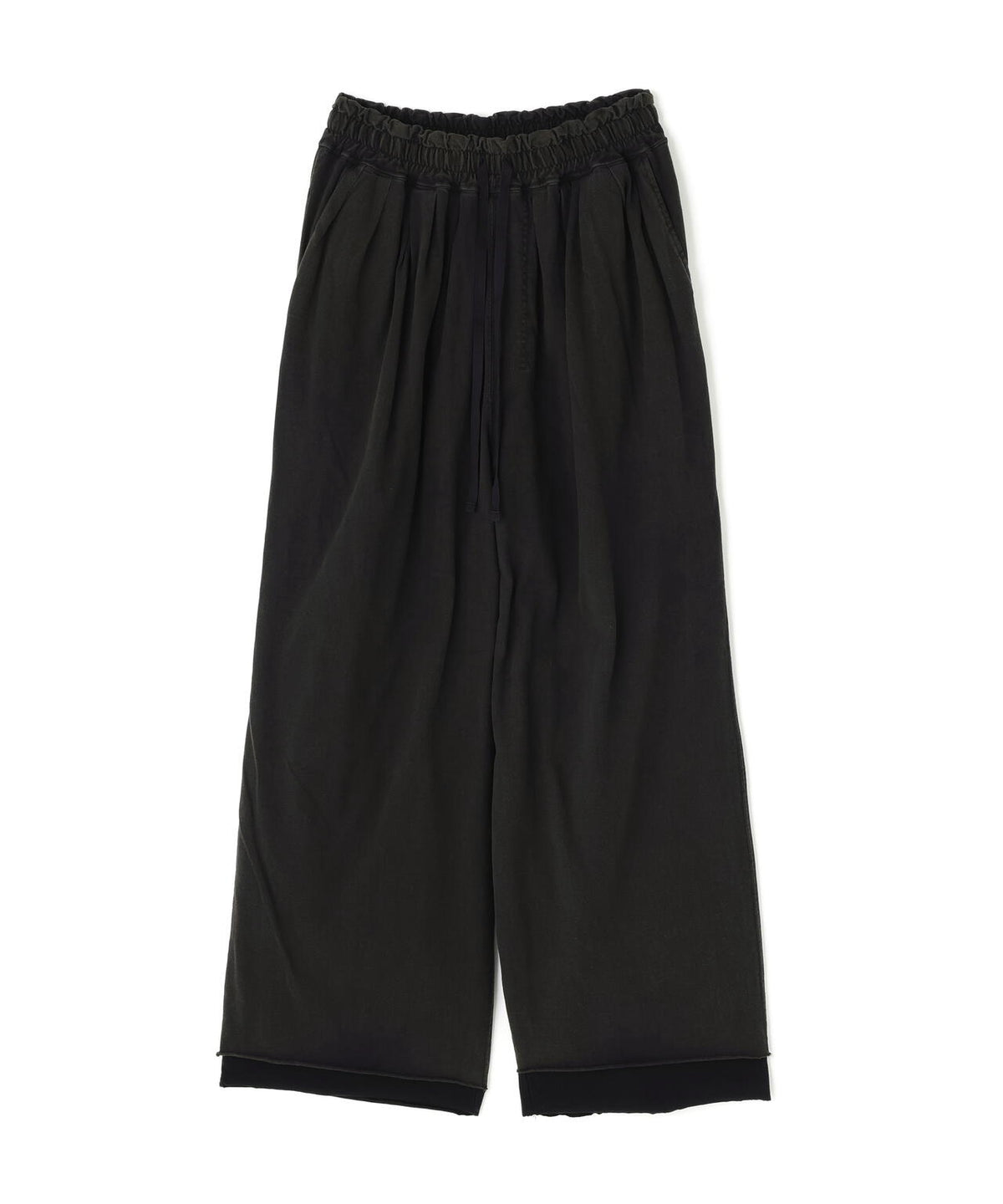 ANCELLM/アンセルム/DRAPE WIDE EASY CUT SLACKS
