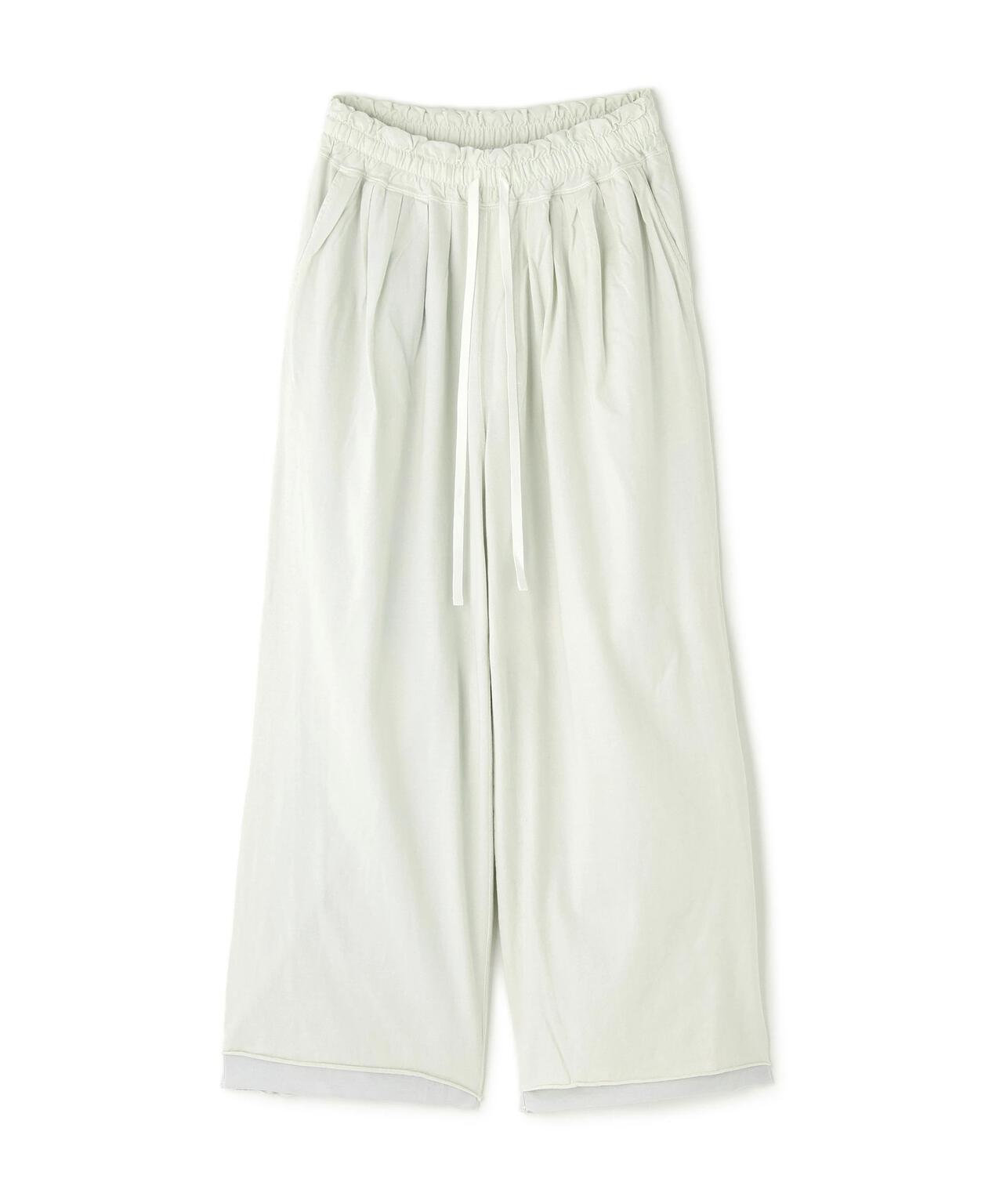 ANCELLM/アンセルム/DRAPE WIDE EASY CUT SLACKS