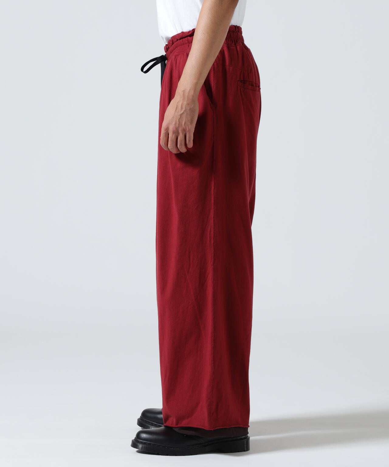 ANCELLM/アンセルム/DRAPE WIDE EASY CUT SLACKS