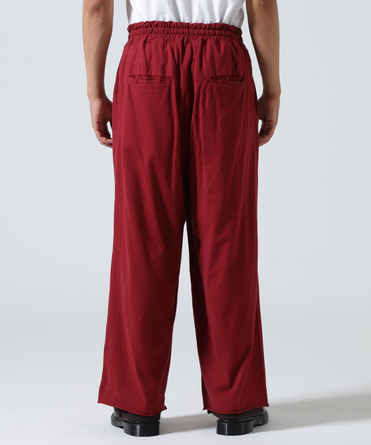 ANCELLM/アンセルム/DRAPE WIDE EASY CUT SLACKS