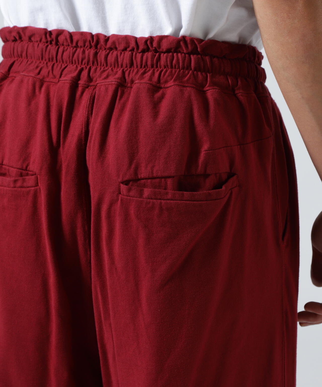 ANCELLM/アンセルム/DRAPE WIDE EASY CUT SLACKS