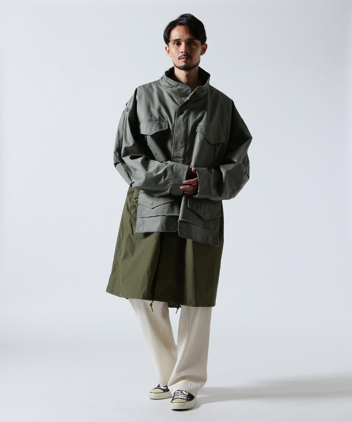 FOUNDOUR/ファウンダ/DENIM WORK PANTS