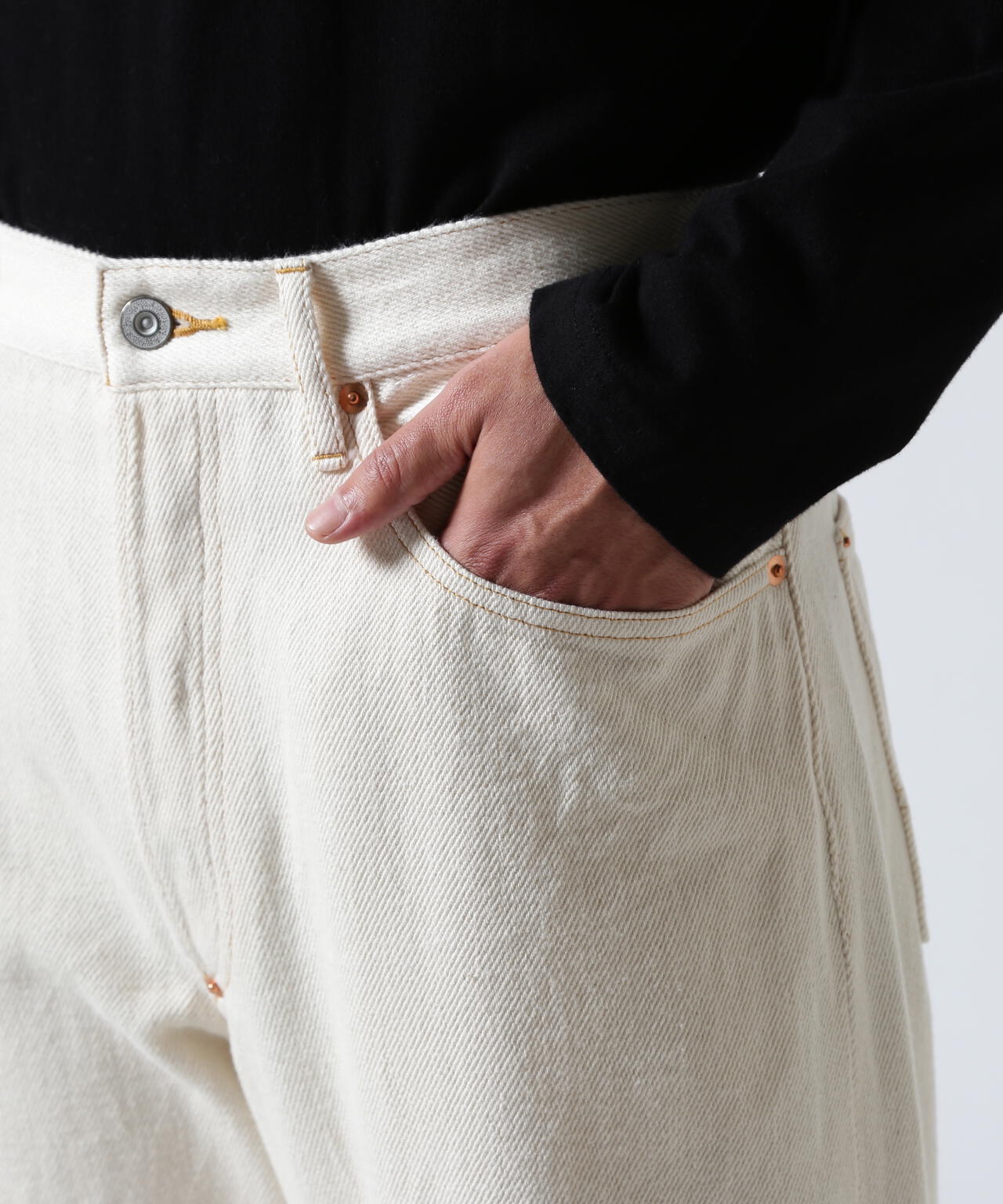 FOUNDOUR/ファウンダ/DENIM WORK PANTS