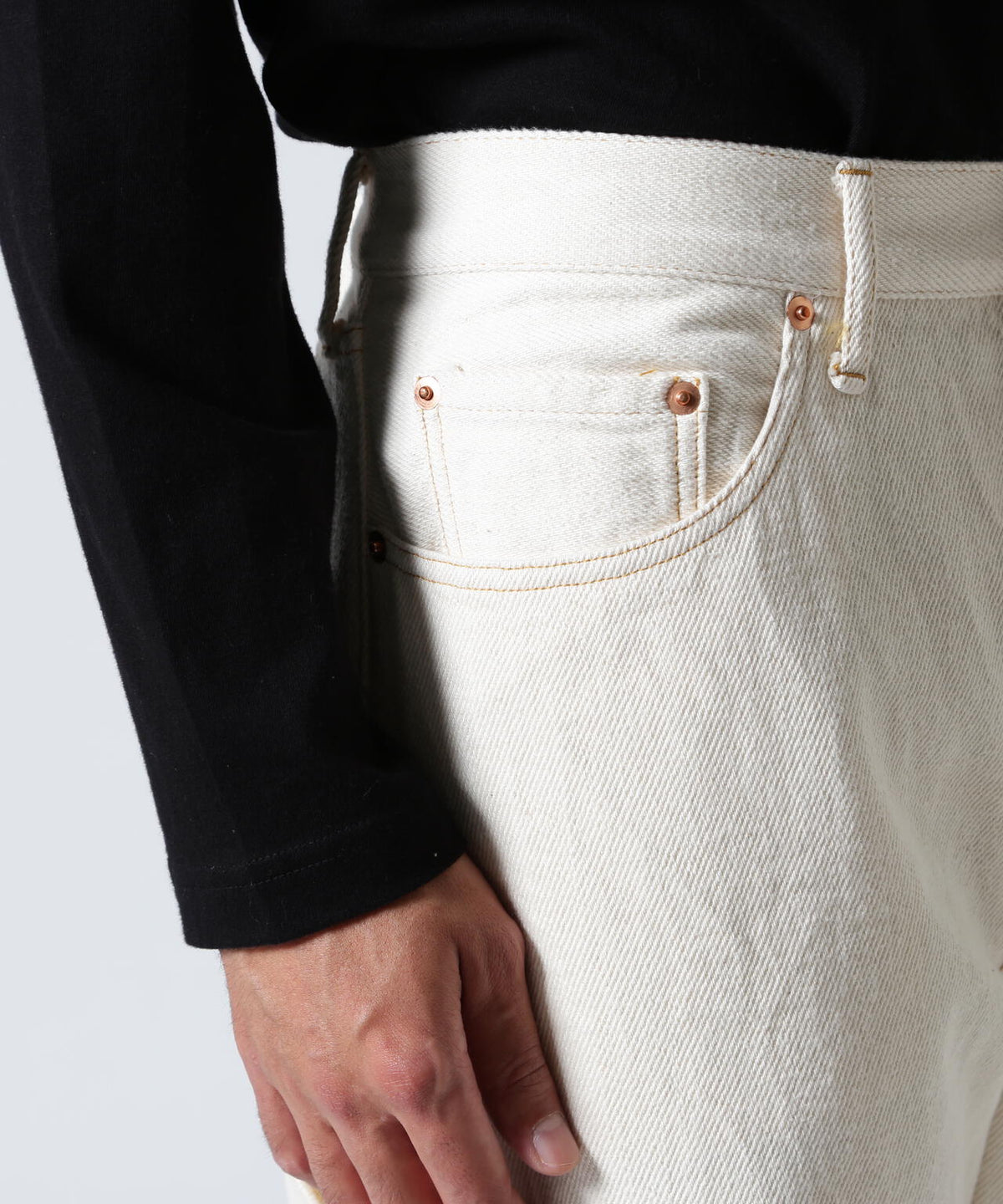 FOUNDOUR/ファウンダ/DENIM WORK PANTS