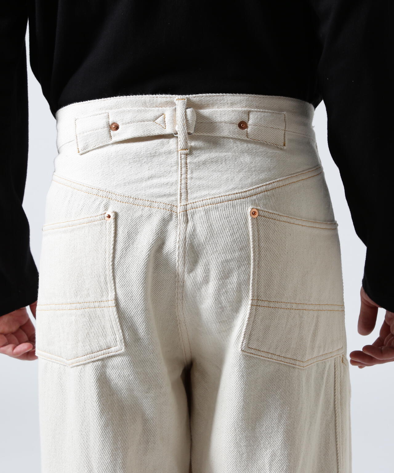 FOUNDOUR/ファウンダ/DENIM WORK PANTS