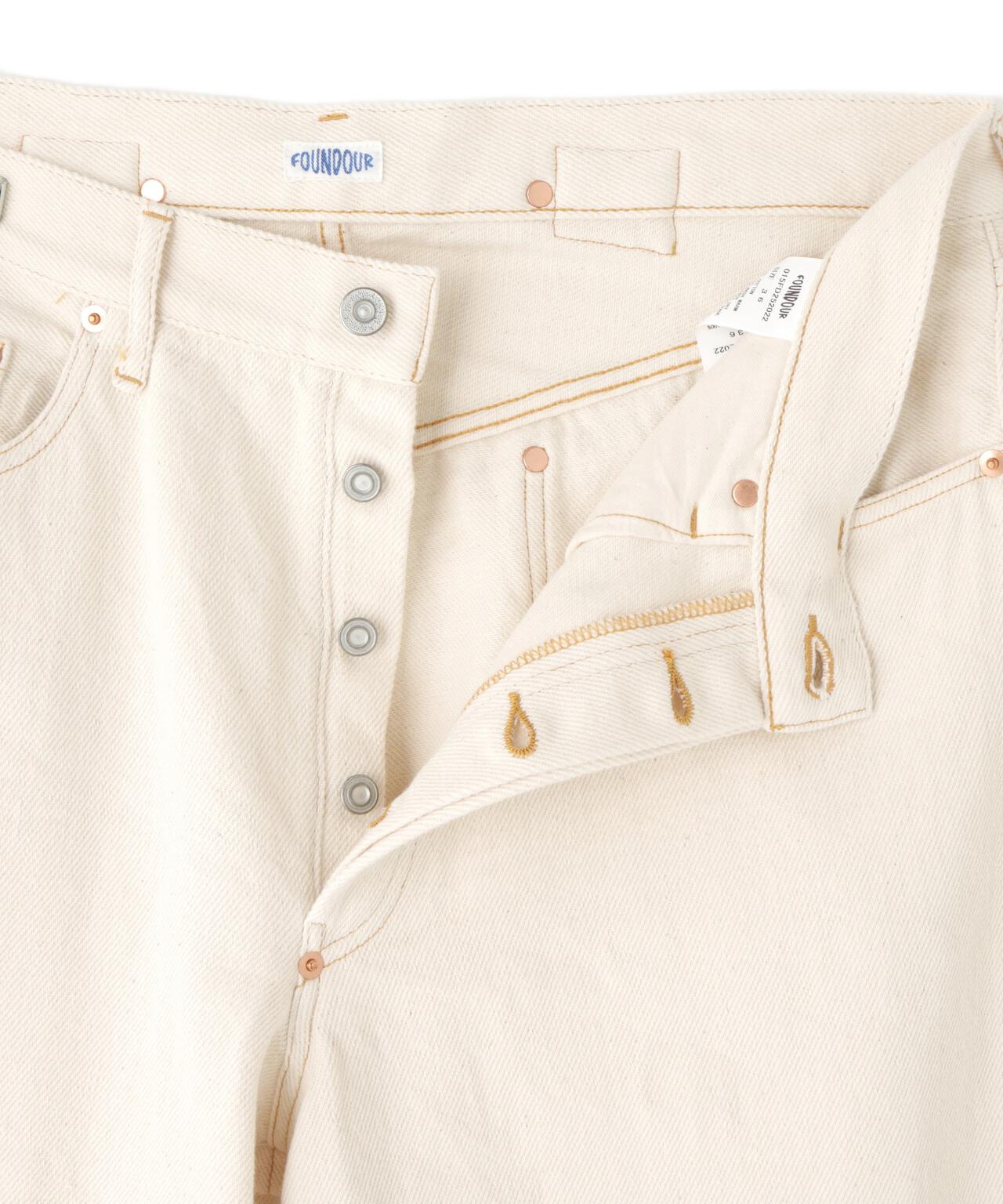 FOUNDOUR/ファウンダ/DENIM WORK PANTS