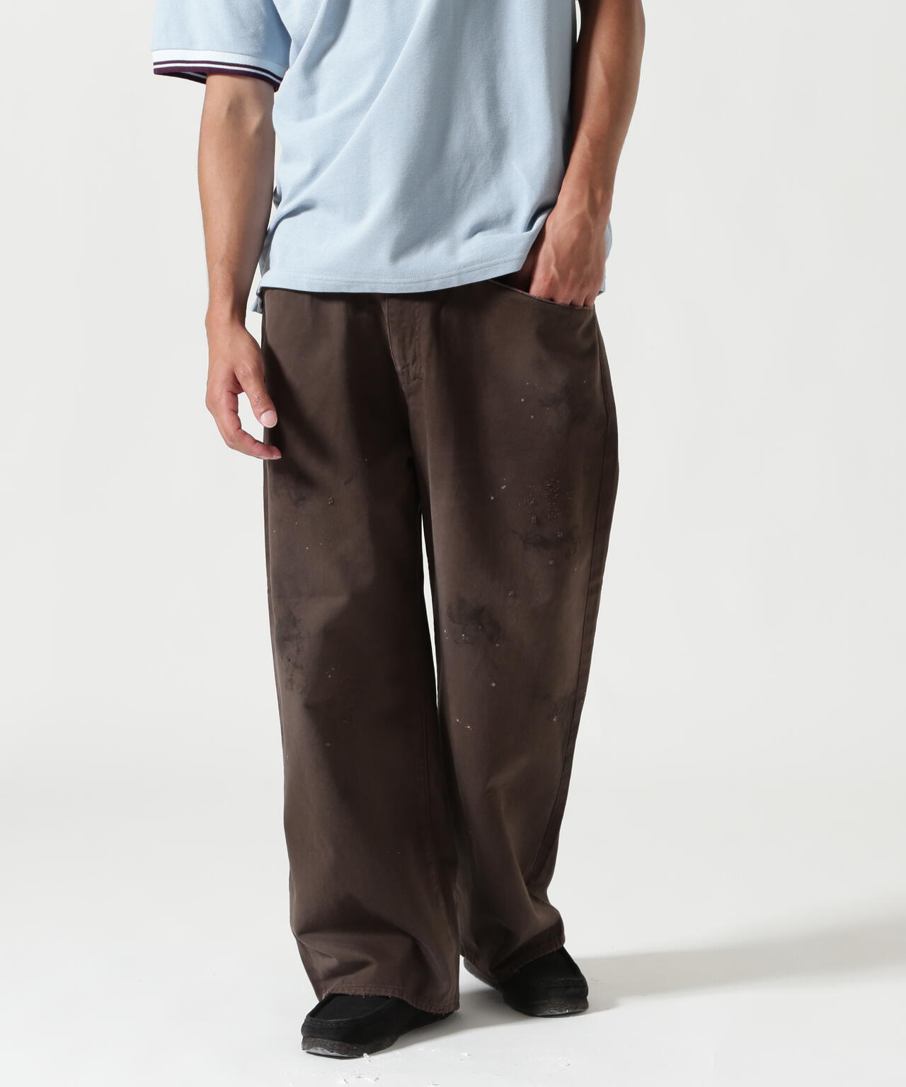 ANCELLM/アンセルム/WIDE CHINO SLACKS