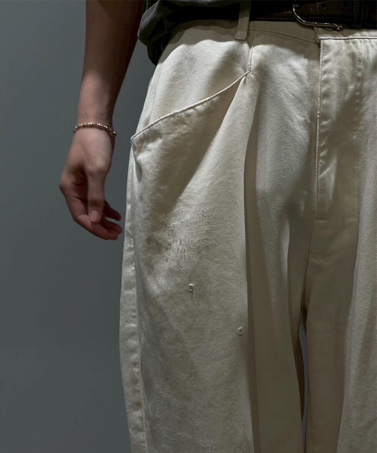 ANCELLM/アンセルム/WIDE CHINO SLACKS