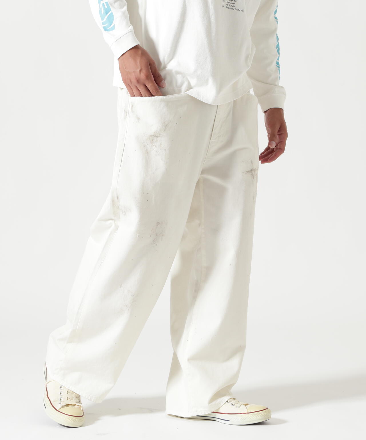 ANCELLM/アンセルム/WIDE CHINO SLACKS
