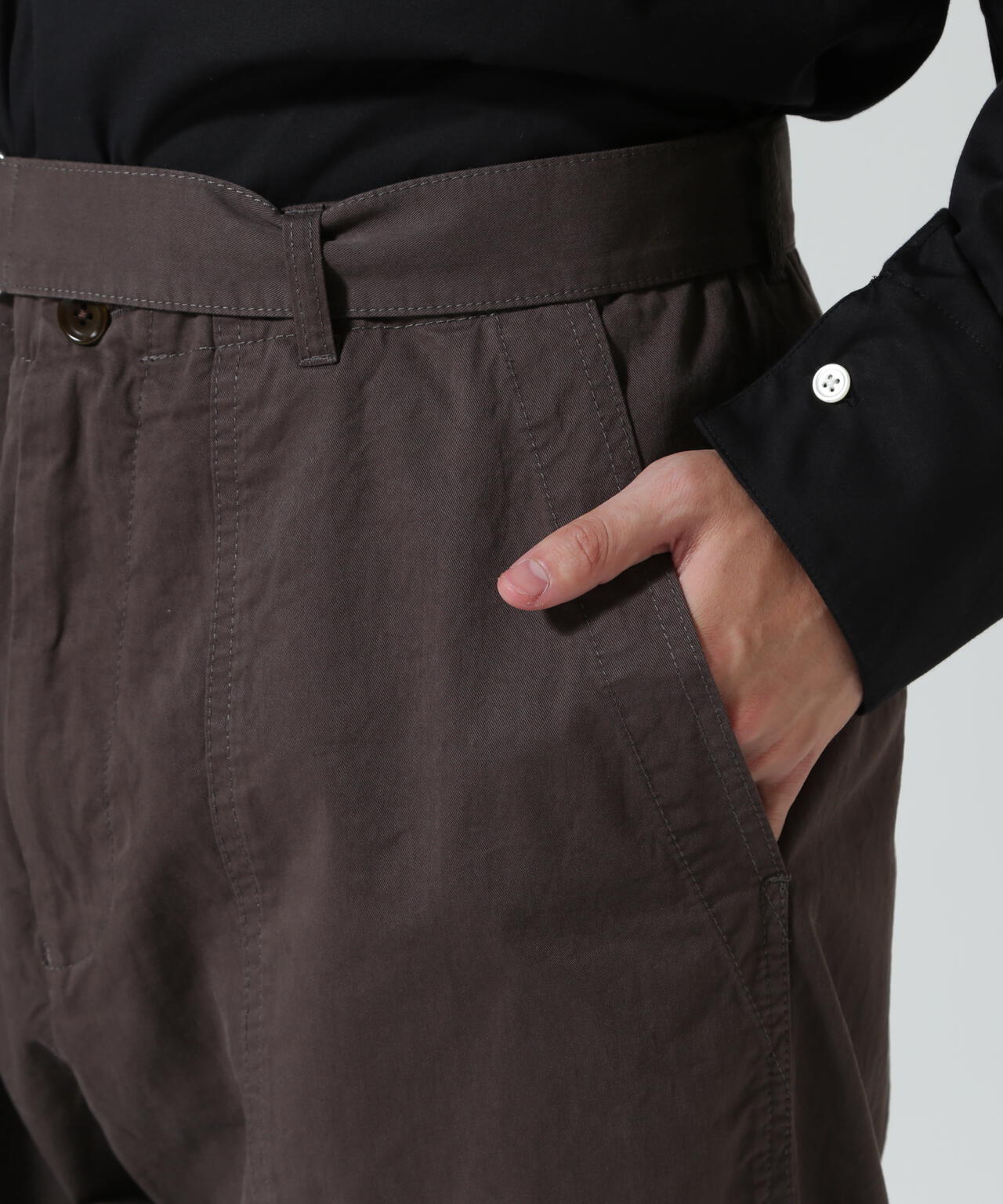 Toironier/トワロニエ/Belted Trousers