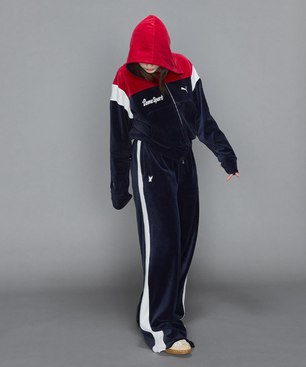 PUMA×MASU/プーマ×エムエーエスユー/ T7 WIDE TRACK PANTS