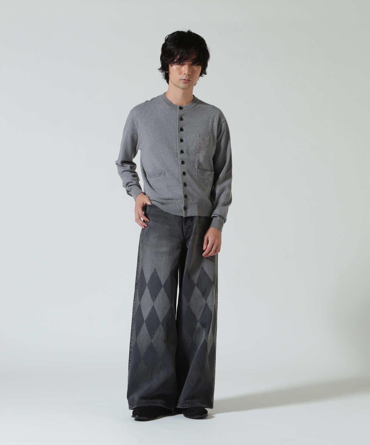 MASU/エムエーエスユー/MB BAGGY JEANS DIAMOND/ B25F9PL003