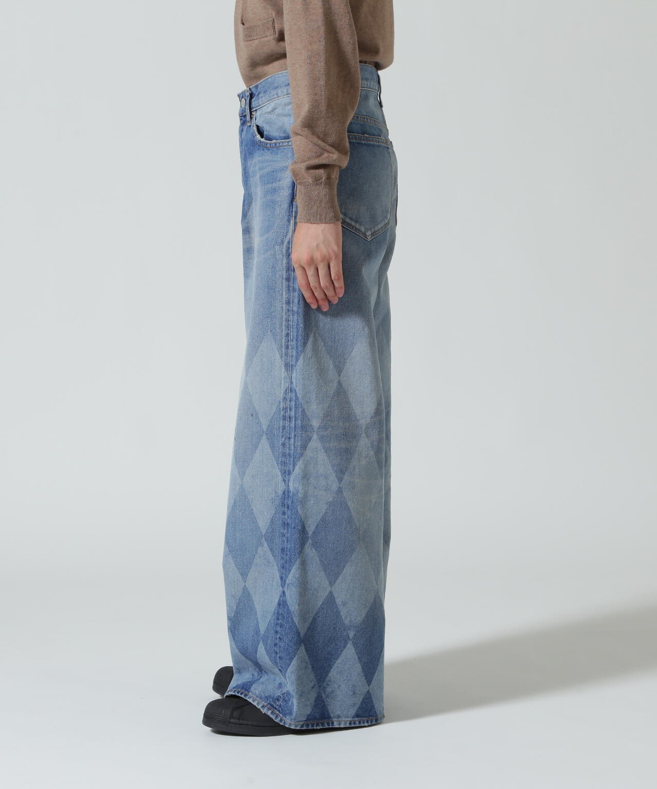 MASU/エムエーエスユー/MB BAGGY JEANS DIAMOND/ B25F9PL003