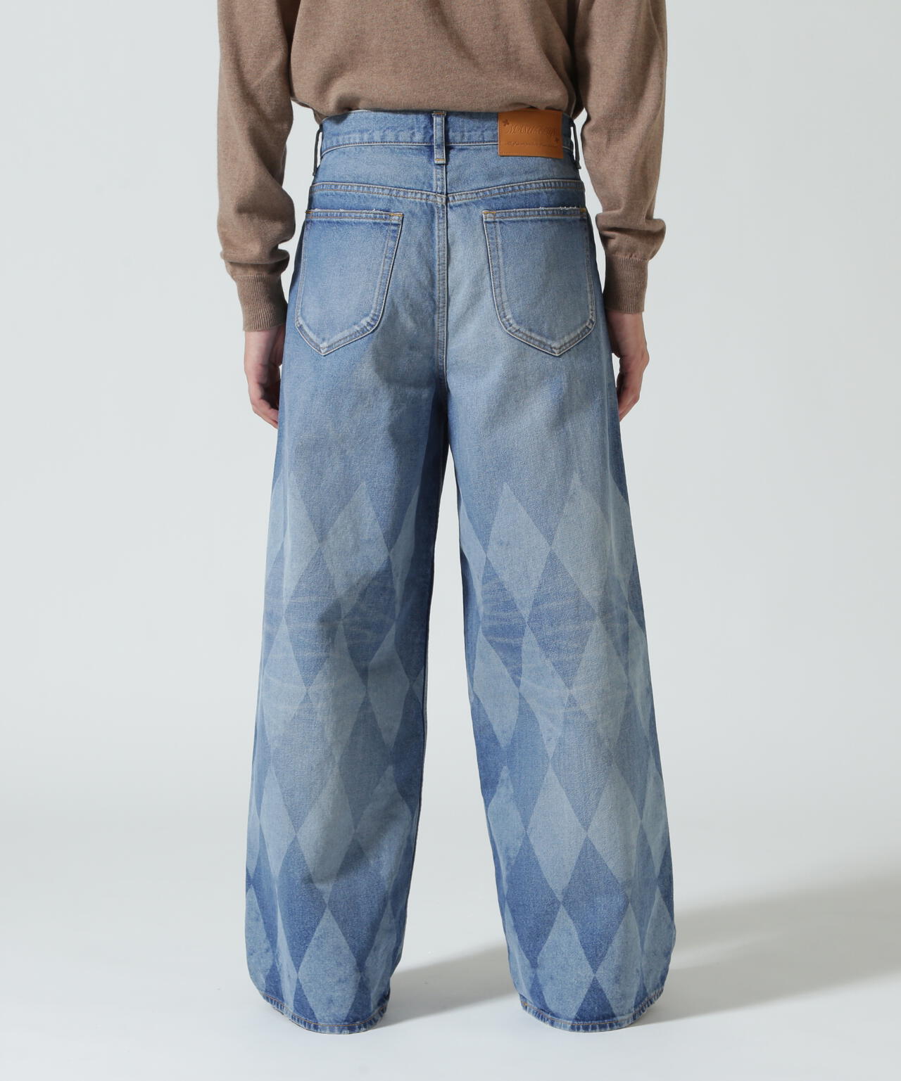 MASU/エムエーエスユー/MB BAGGY JEANS DIAMOND/ B25F9PL003