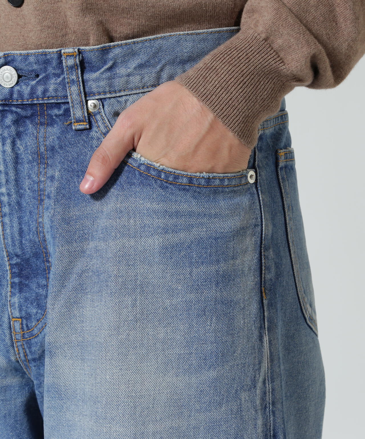 MASU/エムエーエスユー/MB BAGGY JEANS DIAMOND/ B25F9PL003