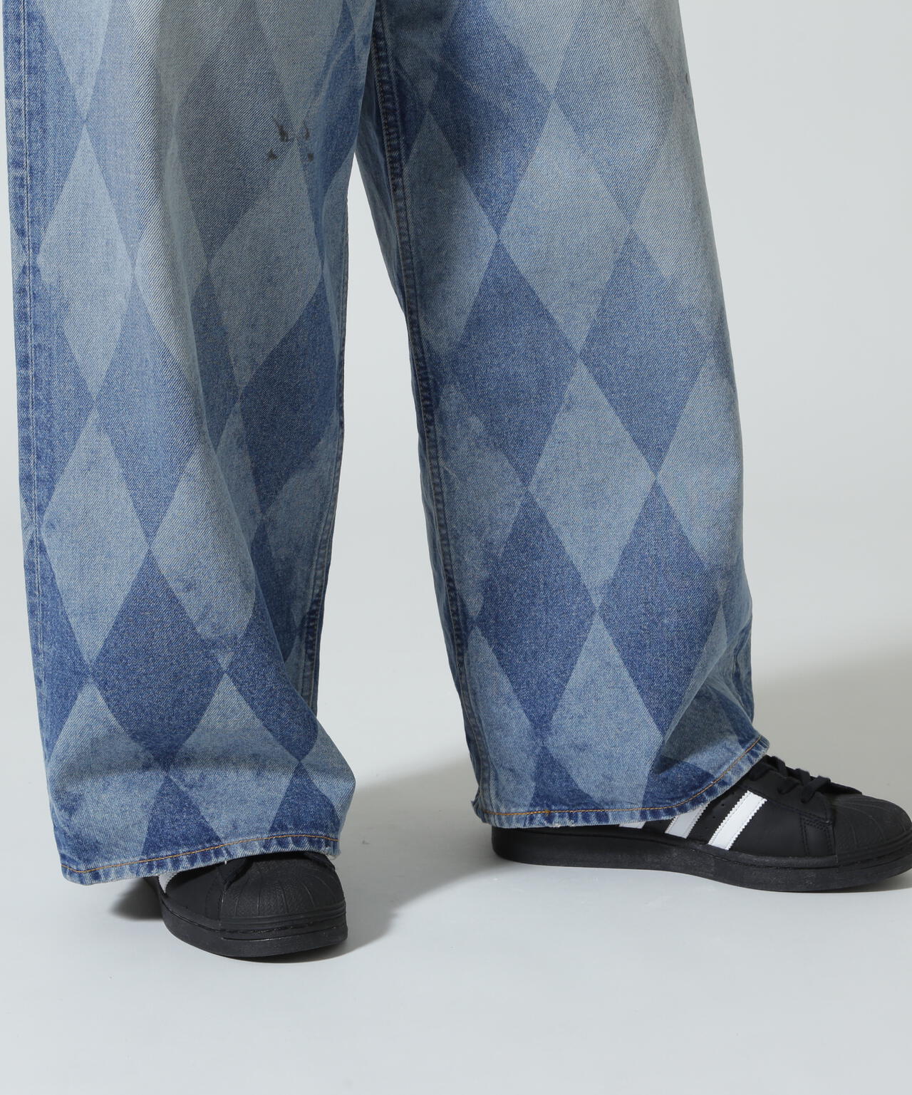 MASU/エムエーエスユー/MB BAGGY JEANS DIAMOND/ B25F9PL003