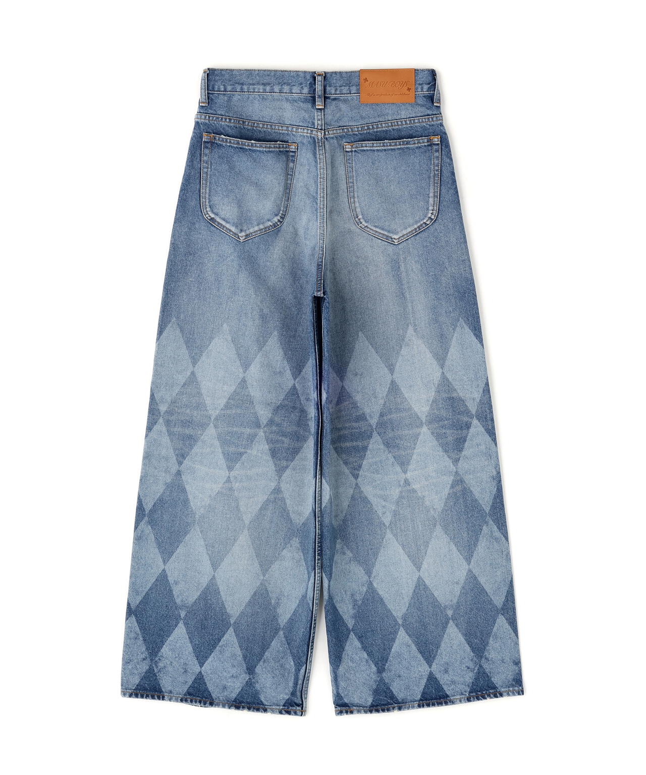 MASU/エムエーエスユー/MB BAGGY JEANS DIAMOND/ B25F9PL003