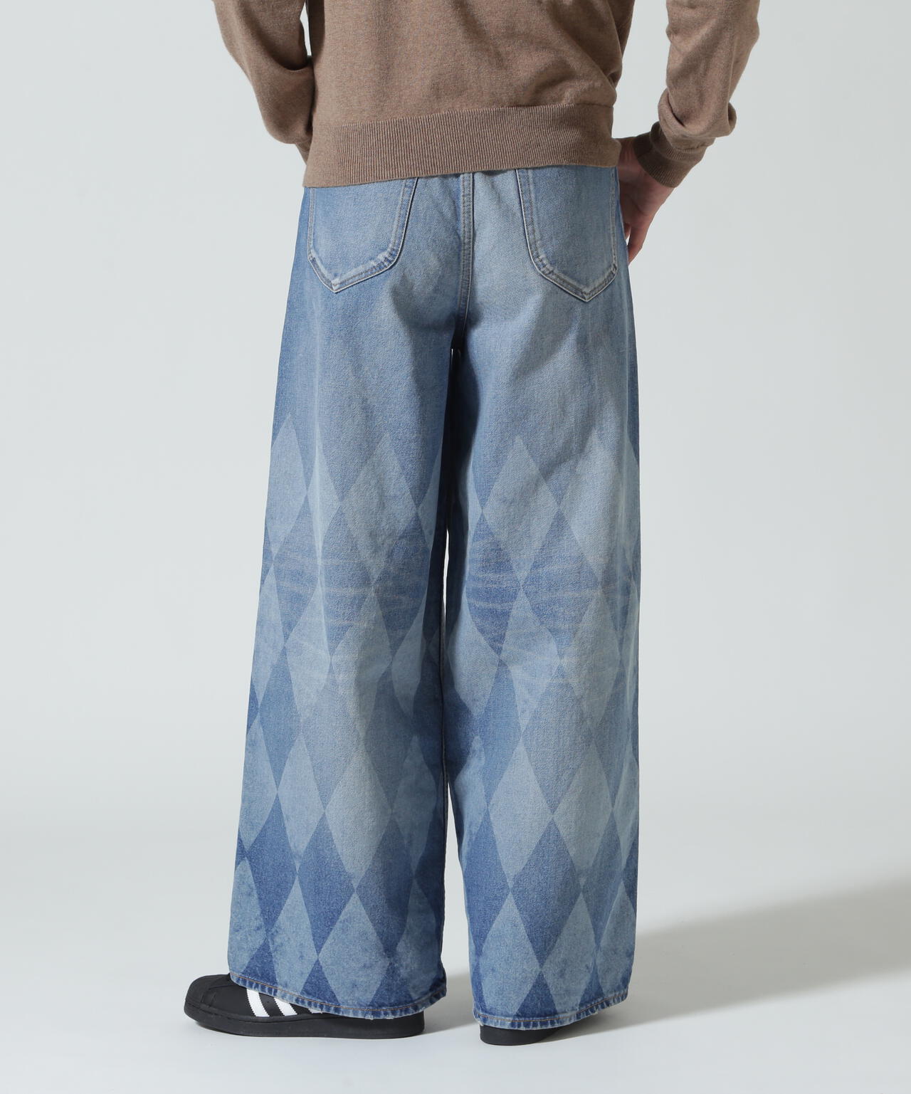 MASU/エムエーエスユー/MB BAGGY JEANS DIAMOND/ B25F9PL003